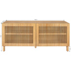 Umea - Buffet 2 Portes Bois/Frêne 120 cm - Bois