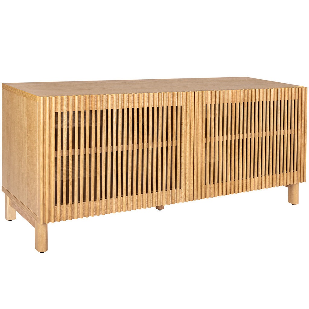 Umea - Buffet 2 Portes Bois/Frêne 120 cm - Bois