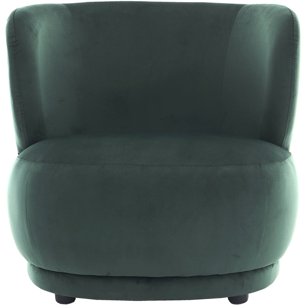 Ester - Sillón - Terciopelo - Verde caqui