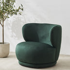 Ester - Sillón - Terciopelo - Verde caqui