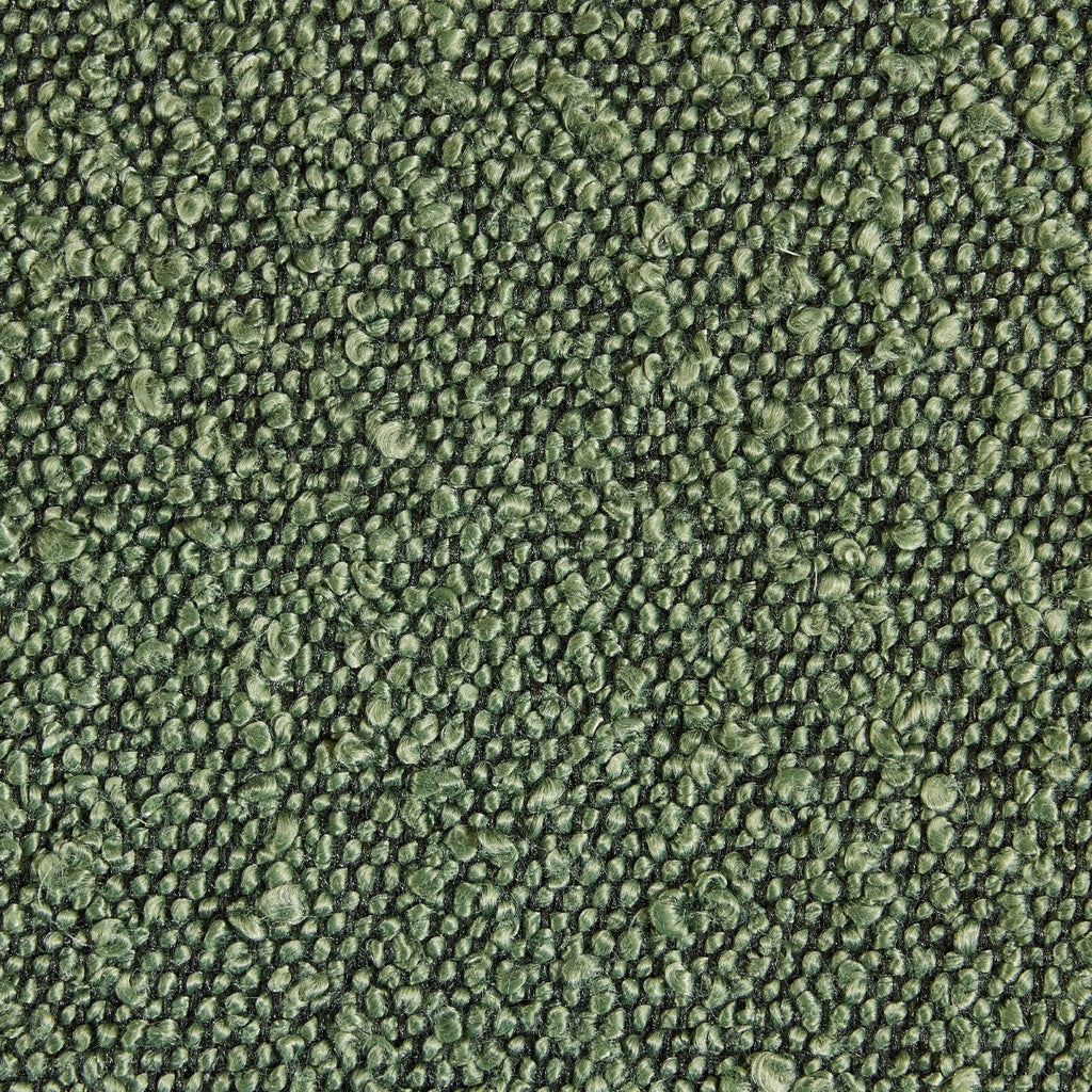 Gianni - Fauteuil de Bureau Pivotant et Réglable en Hauteur en Tissu Bouclé - Vert