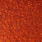 Isya - Lot de 2 Chaises en Tissu Bouclé et Piètement Chromé - Rouille