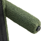 Niko - Fauteuil en Tissu Bouclé - Vert Kaki