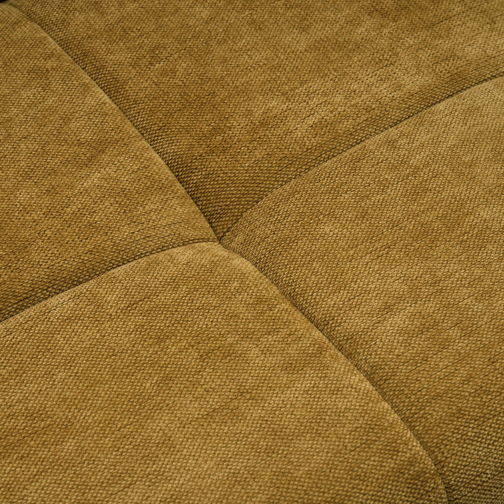 Pavia - Canapé Convertible 3 Places en Tissu Chenille - Bronze