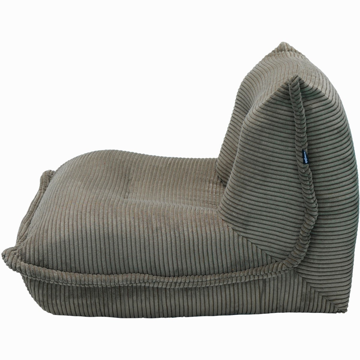 Solaise - Chauffeuse Compressée en Velours Côtelé - Vert Kaki