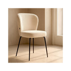 Tara - Set Di 2 Sedie - Velluto A Coste - Beige