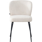 Tara - Set Di 2 Sedie - Velluto A Coste - Beige