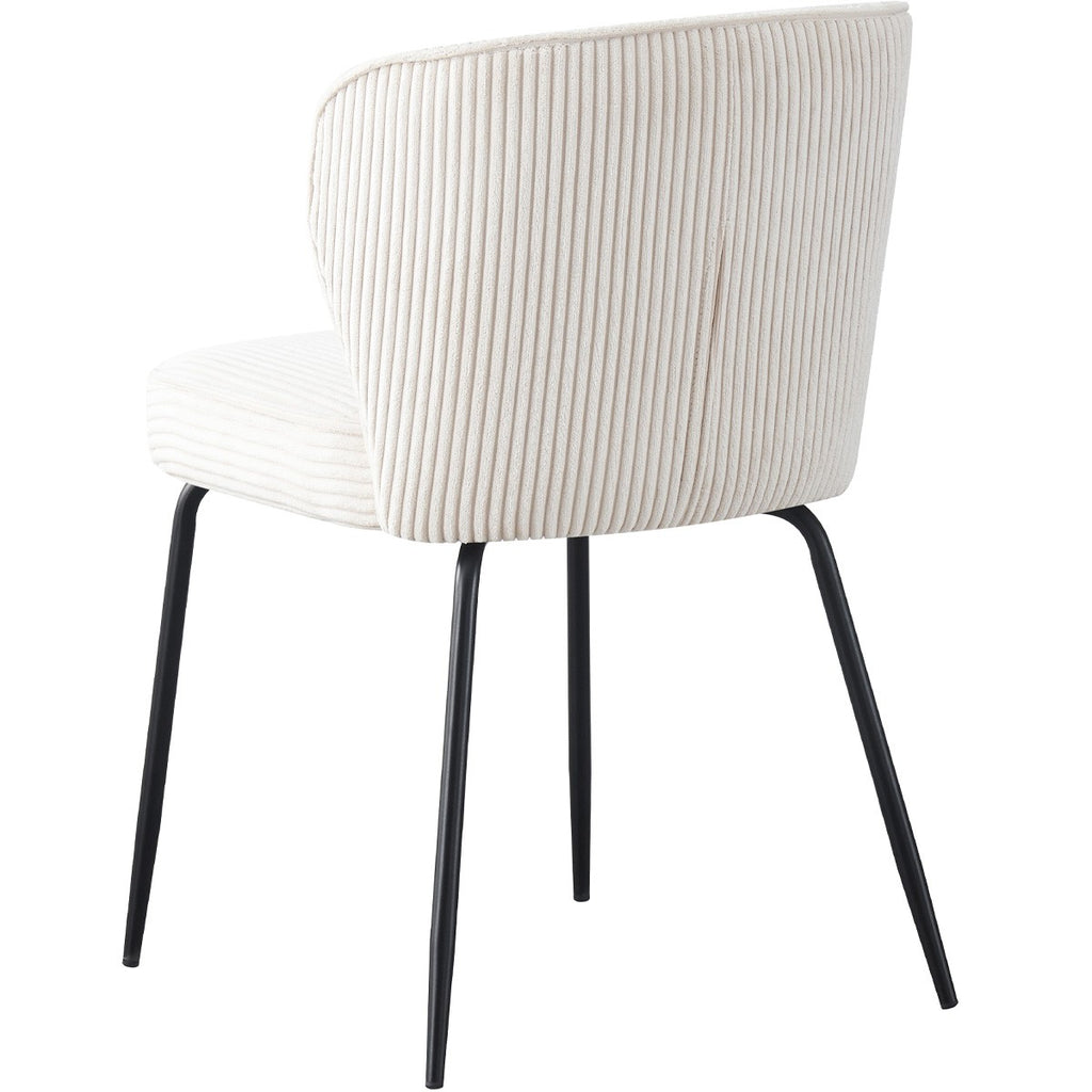 Tara - Set Di 2 Sedie - Velluto A Coste - Beige