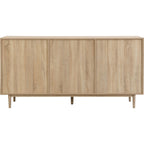 Tivoli - Buffet 3 Portes Couleur Chêne 160 cm - Bois