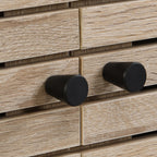 Tivoli - Buffet 3 Portes Couleur Chêne 160 cm - Bois