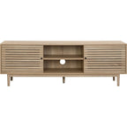 Tivoli - Meuble TV 2 Portes Couleur Chêne 160 cm - Bois
