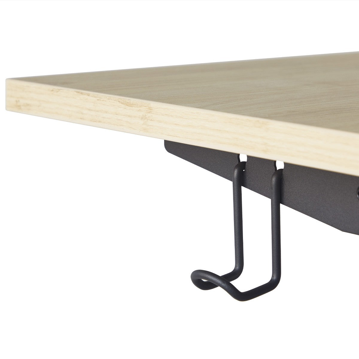 Up&Down - Bureau Assis-Debout Électrique Réglable 72-120 cm avec Ports USB - Effet - Bois