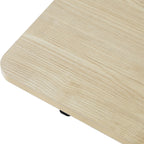 Up&Down - Bureau Assis-Debout Électrique Réglable 72-120 cm avec Ports USB - Effet - Bois