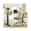 Up&Down - Bureau Assis-Debout Électrique Réglable 72-120 cm avec Ports USB - Effet - Bois