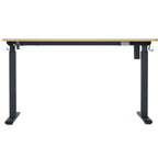 Up&Down - Bureau Assis-Debout Électrique Réglable 72-120 cm avec Ports USB - Effet - Bois