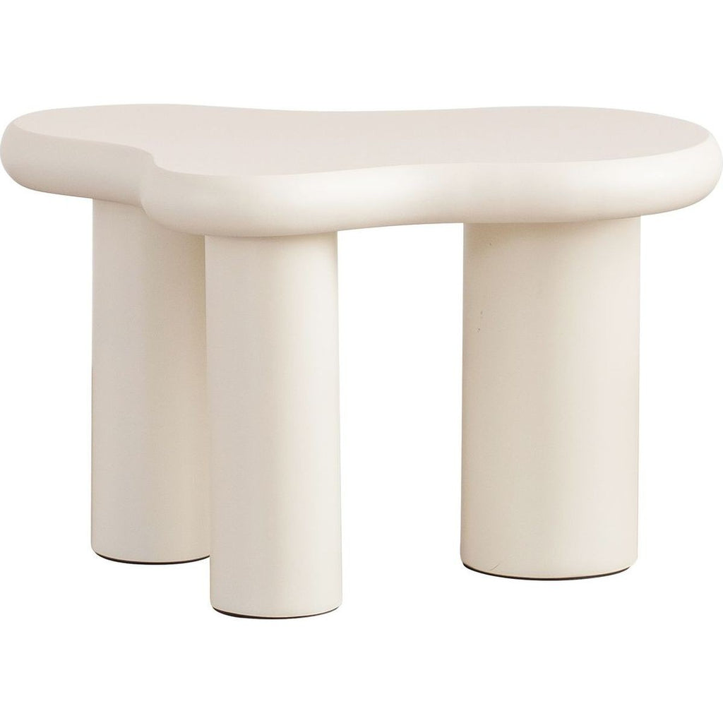 Wave - Lot de 2 Tables Basses Organiques Gigognes - Beige