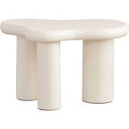 Wave - Lot de 2 Tables Basses Organiques Gigognes - Beige