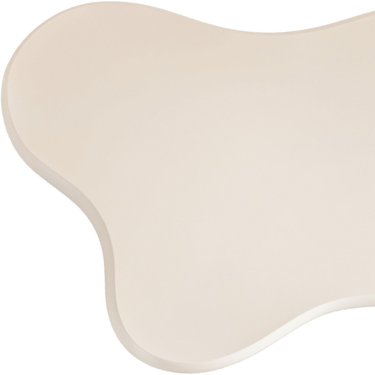 Wave - Lot de 2 Tables Basses Organiques Gigognes - Beige