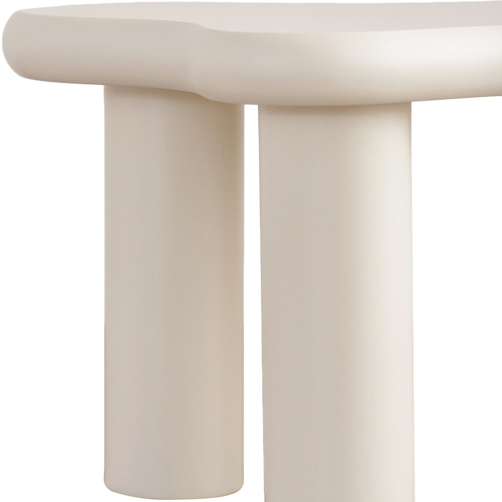 Wave - Lot de 2 Tables Basses Organiques Gigognes - Beige