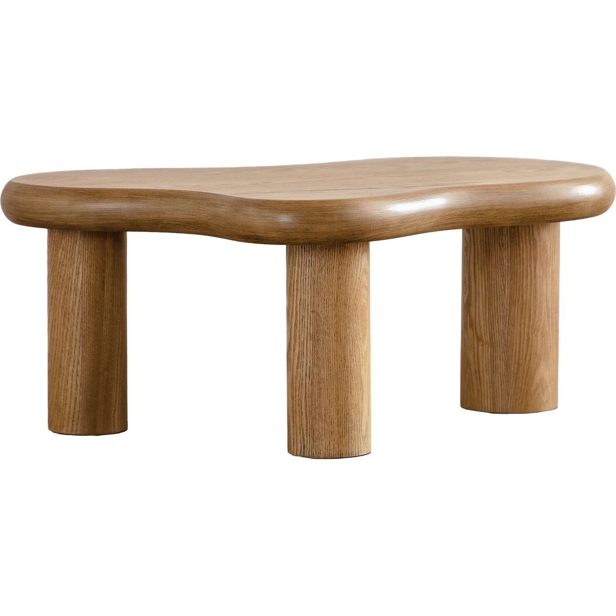 Wave - Lot de 2 Tables Basses Organiques Gigognes en - Bois