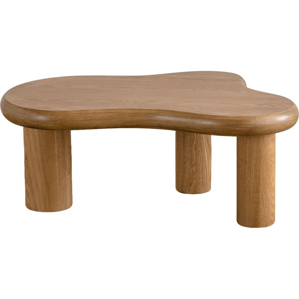 Wave - Lot de 2 Tables Basses Organiques Gigognes en - Bois