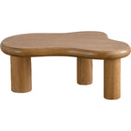Wave - Lot de 2 Tables Basses Organiques Gigognes en - Bois