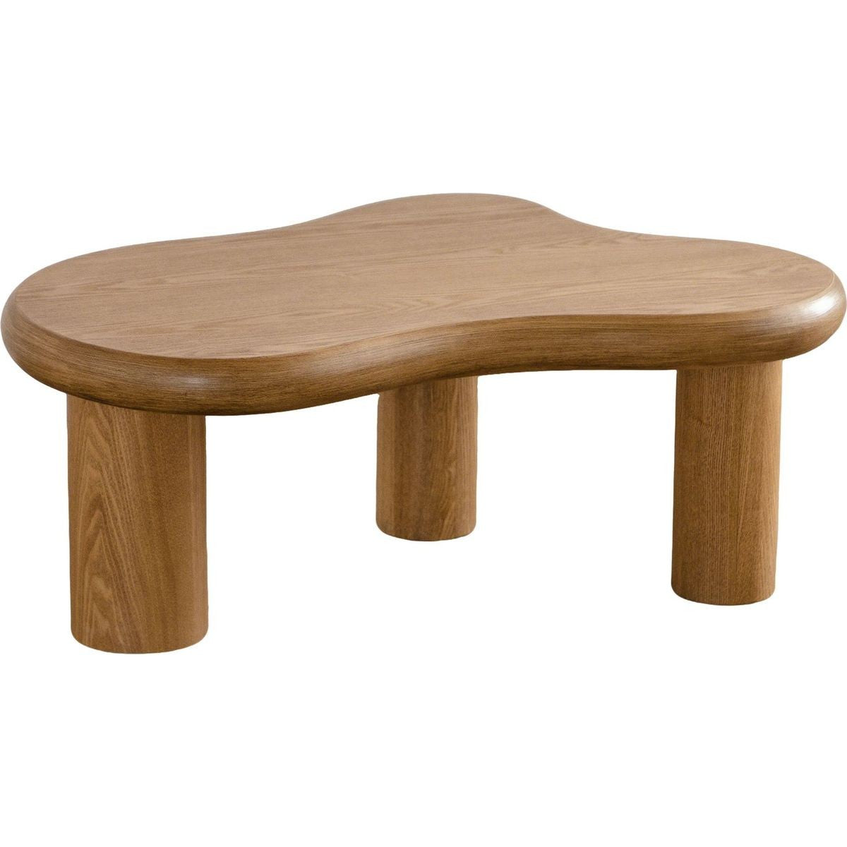 Wave - Lot de 2 Tables Basses Organiques Gigognes en - Bois