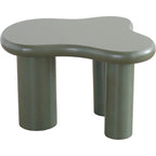 Wave - Lot de 2 Tables Basses Organiques Gigognes Mat - Vert