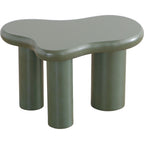 Wave - Lot de 2 Tables Basses Organiques Gigognes Mat - Vert
