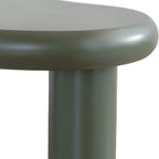 Wave - Lot de 2 Tables Basses Organiques Gigognes Mat - Vert