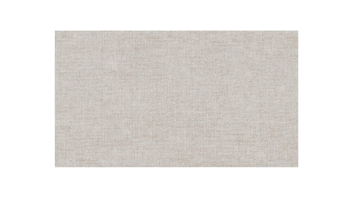 Cester - Canapé Capitonné 3 Places en Tissu Chenille - Beige