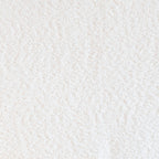 Cester - Pouf Capitonné en Tissu Bouclé - Beige