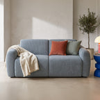 Suzie – Schlafsofa – Cord – Blau