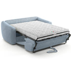 Suzie – Schlafsofa – Cord – Blau