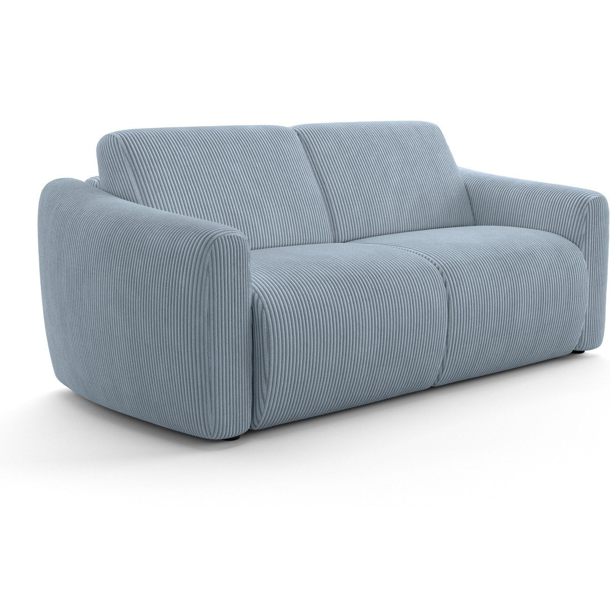 Suzie – Schlafsofa – Cord – Blau