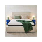 Hygiospring - Matelas Ressorts Ensachés 160x200 - Mousse HR - Blanc