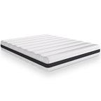 Hygiospring - Matelas Ressorts Ensachés 160x200 - Mousse HR - Blanc