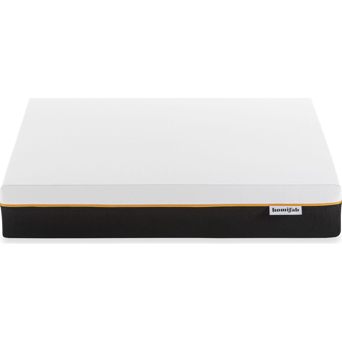 Dual Confort - Matelas Mousse Gel à Mémoire de Forme, Double Confort - 22 cm - Blanc