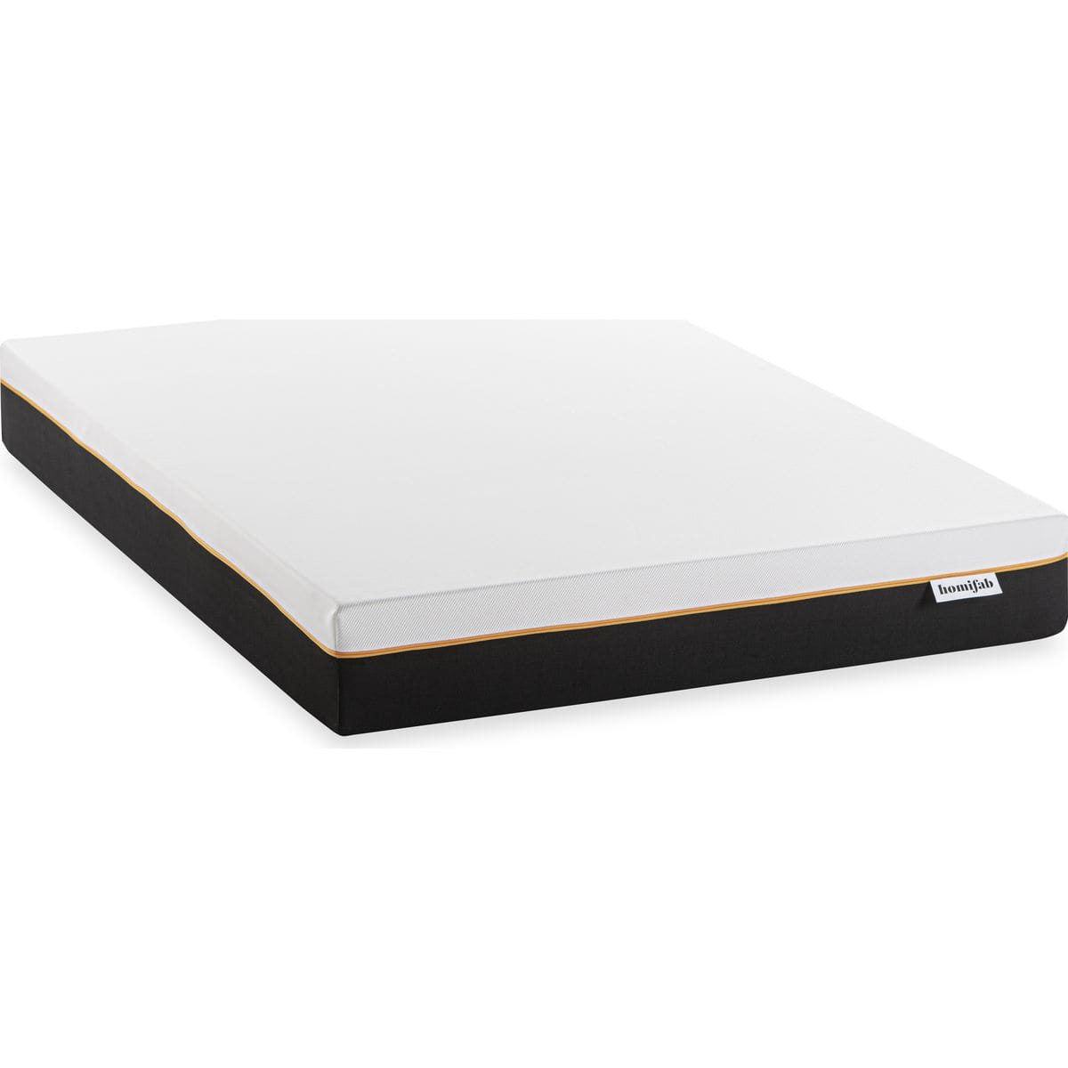 Dual Confort - Matelas Mousse Gel à Mémoire de Forme, Double Confort - 22 cm - Blanc