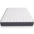 Memo HR - Matelas Mémoire de Forme Hbedding - Mousse Ergonomique, Mousse HR 35kg et Mousse à Effet Mémoire de Forme - Blanc