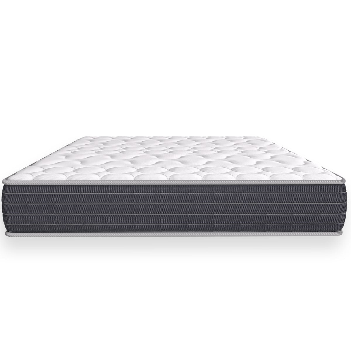 Memo HR - Matelas Mémoire de Forme Hbedding - Mousse Ergonomique, Mousse HR 35kg et Mousse à Effet Mémoire de Forme - Blanc