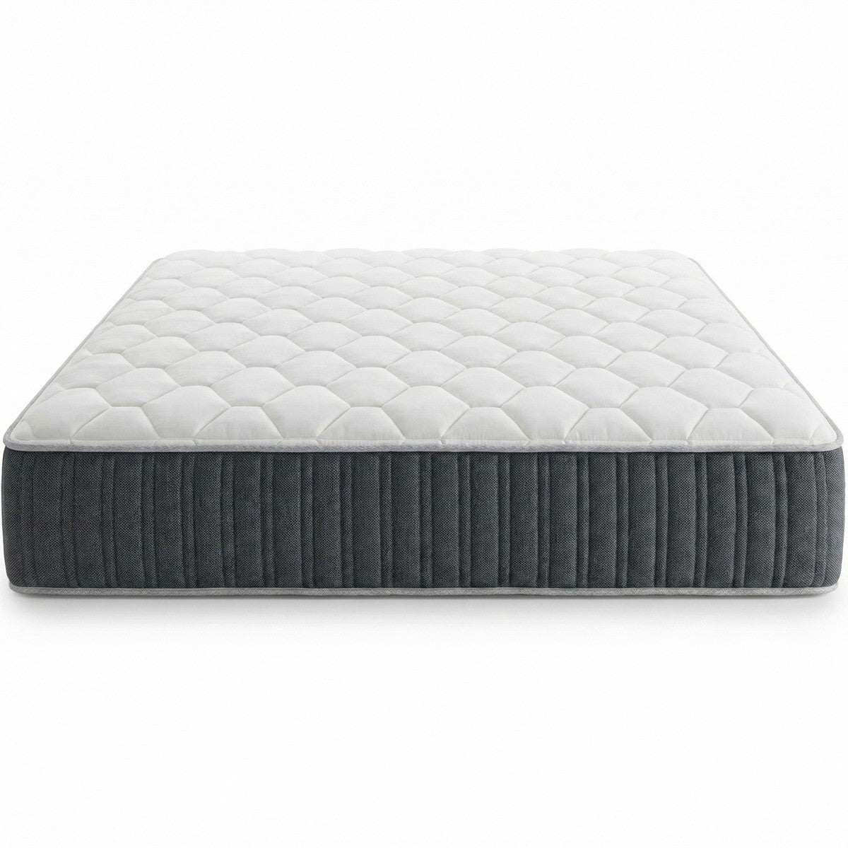 Memo Prestige - Matelas Mémoire de Forme Hbedding - Mousse Ergonomique, Mousse HR 35kg et Mousse à Effet Mémoire de Forme - Blanc