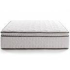 Confort Palace - Matelas à Ressorts Ensachés 90x190 cm avec Surmatelas Intégré - Blanc