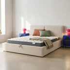 Spring Plus - Madras - Pocketfjedre - Hvid