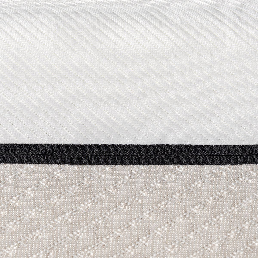 Spring Elite - Matelas Hybride à Ressorts Ensachés et Mémoire de Forme - 25 cm - Blanc
