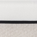 Spring Elite - Matelas Hybride à Ressorts Ensachés et Mémoire de Forme - 25 cm - Blanc