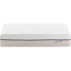 Spring Elite - Matelas Hybride à Ressorts Ensachés et Mémoire de Forme - 25 cm - Blanc