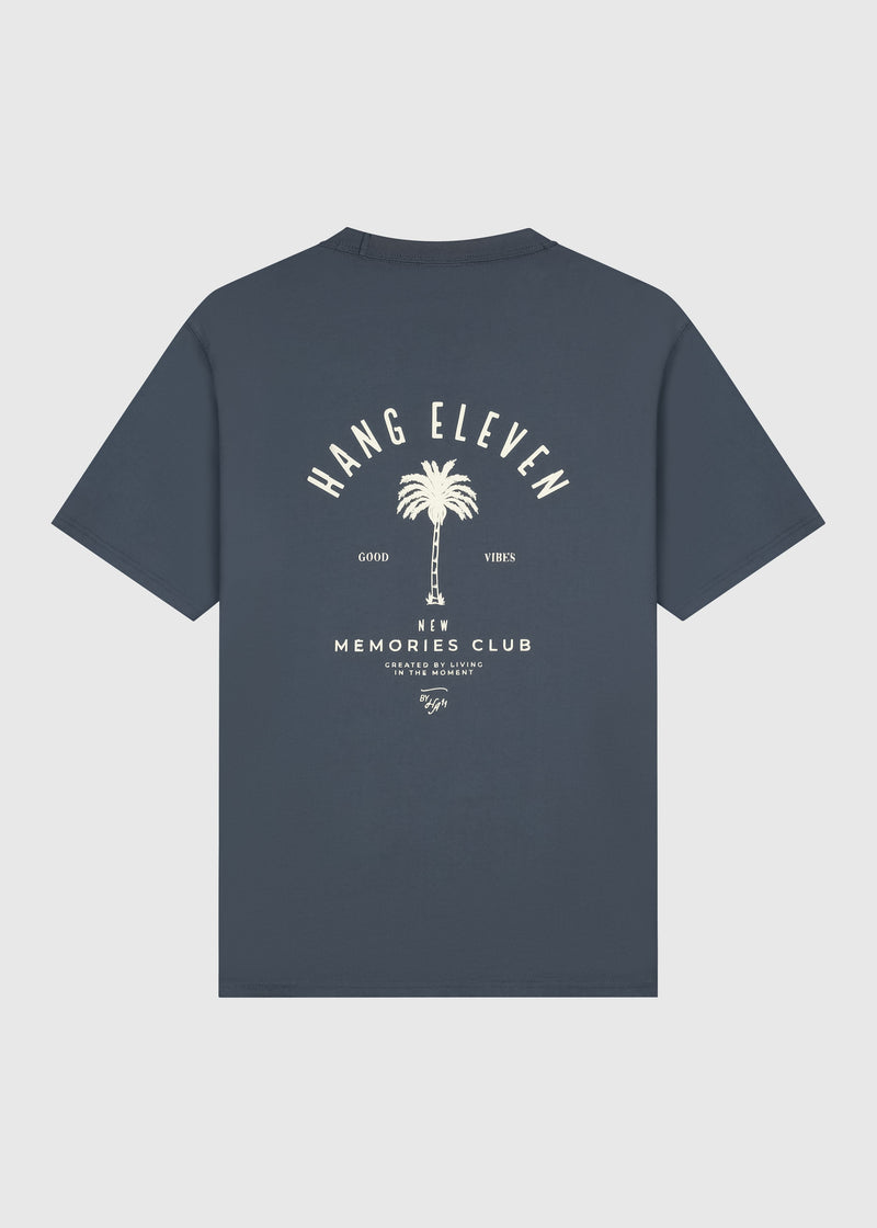 Camiseta Hometown - Azul degradado