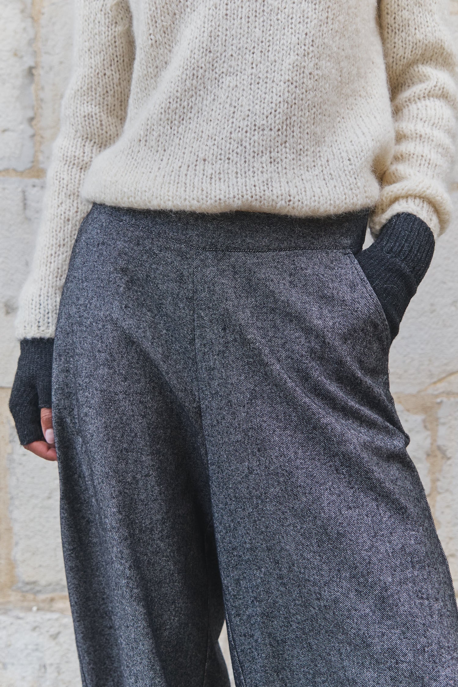 Pantalon - Honore - Charbon