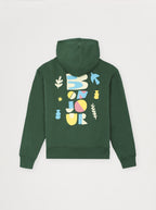 Sweat Capuche Unisexe Bonjour